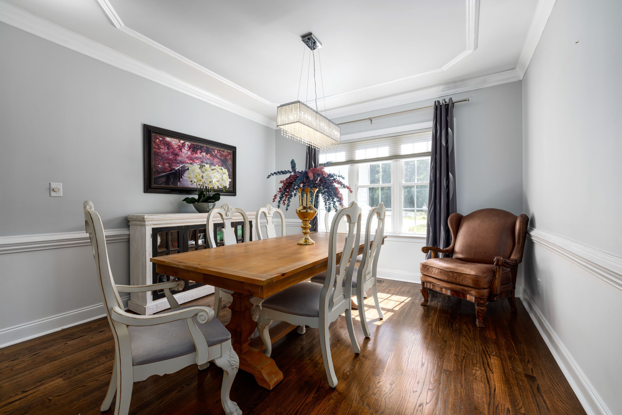Dining room before