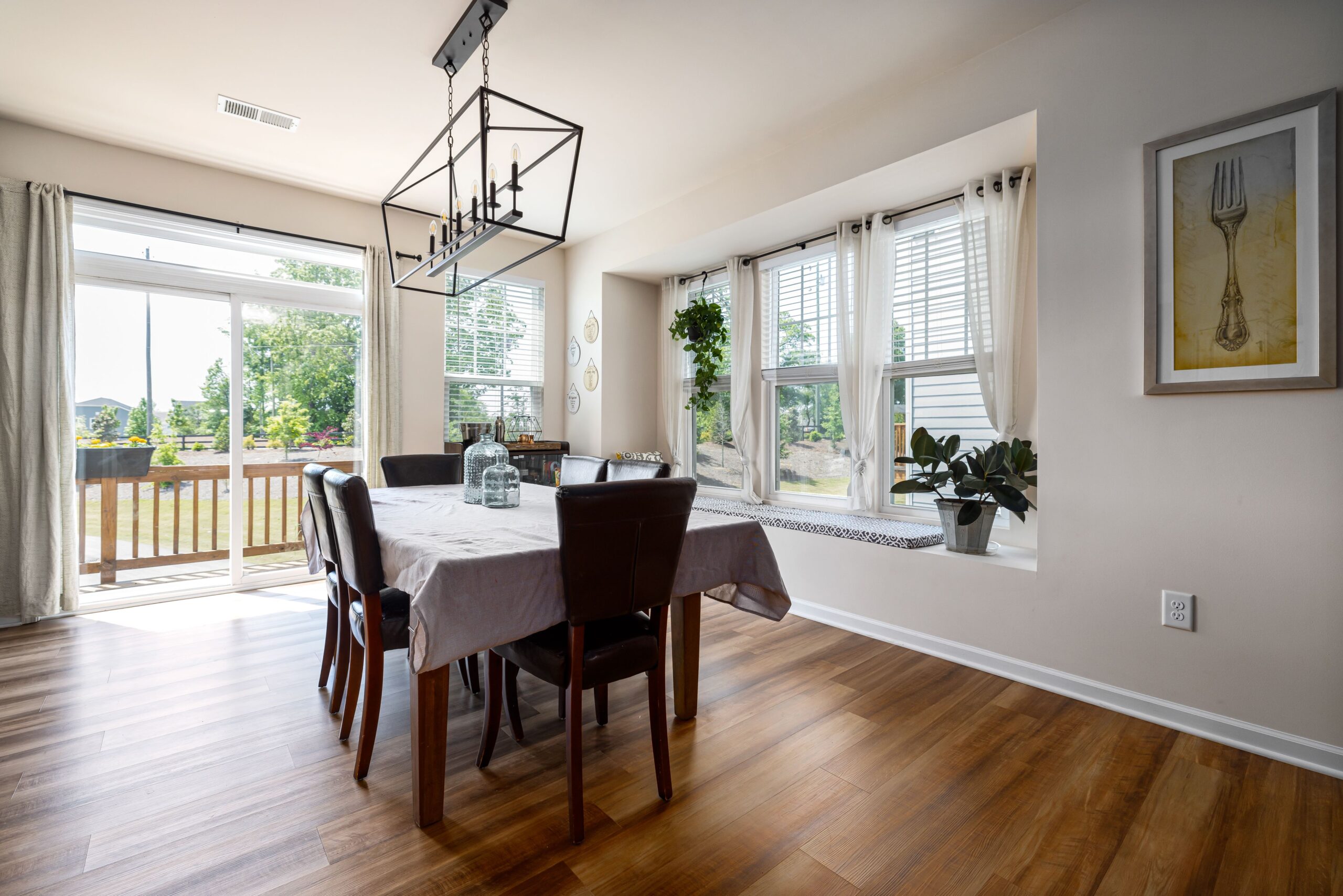 Large dining room before